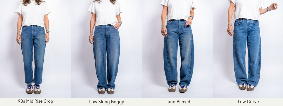 Agolde Denim Fit Guide