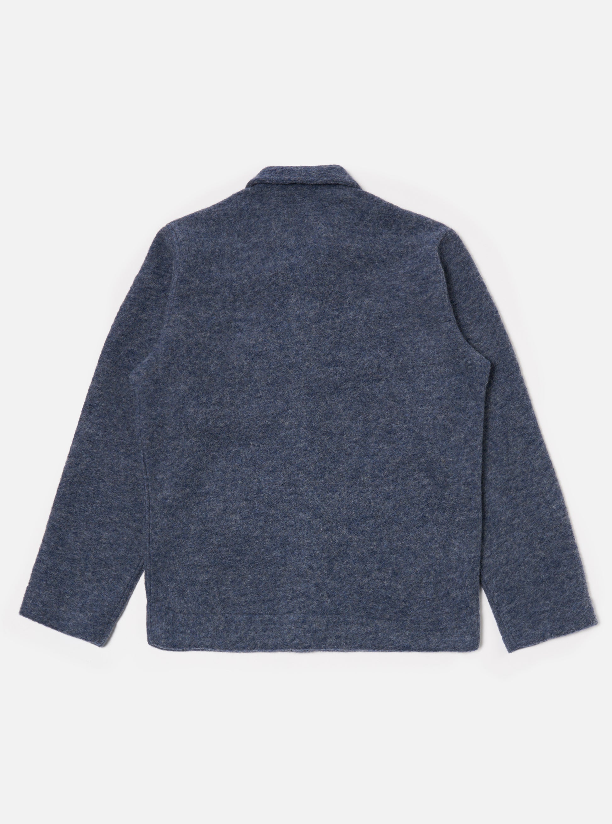 Slate Blue Wool Fleece Uniform Jacket