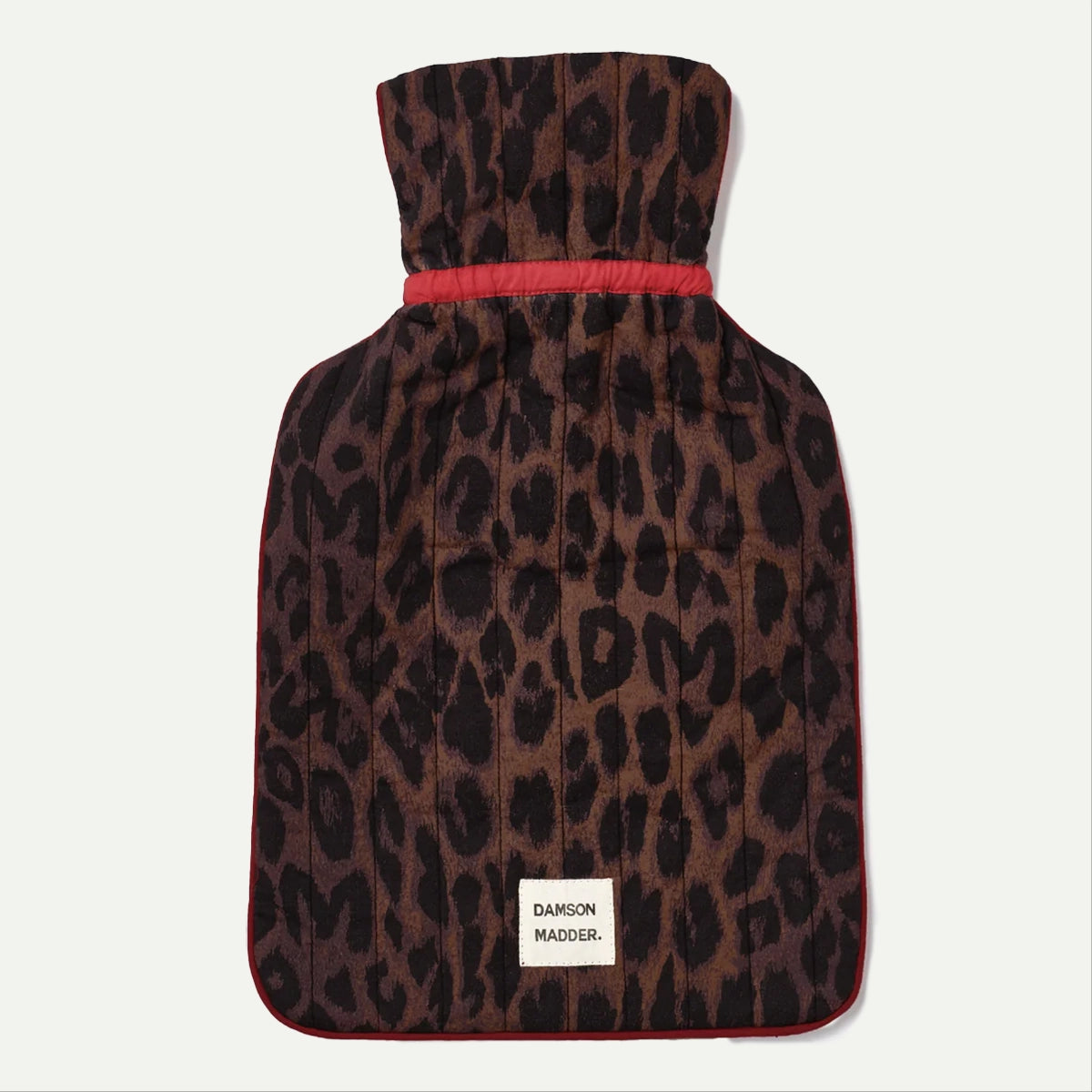 Dark Leopard Hot Water Bottle Cover