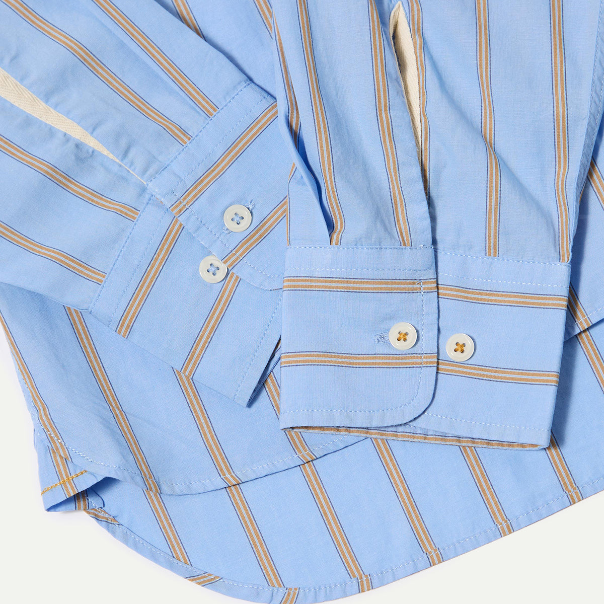 Blue Pop Stripe Four Lazy Day Shirt