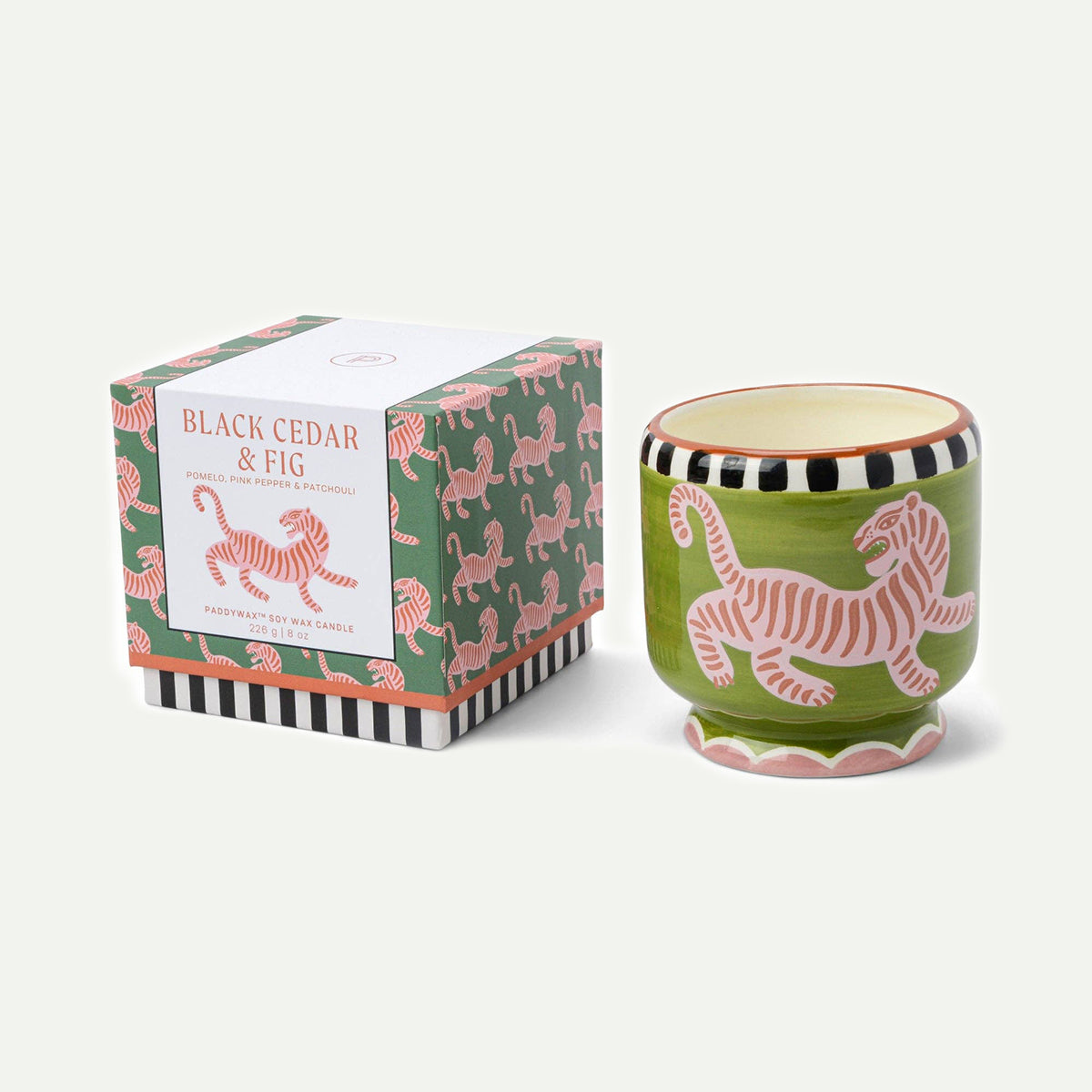 Black Cedar & Fig A Dopo Tiger Candle