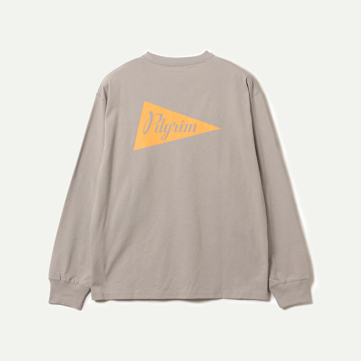 Grey Pennant Long Sleeve T-Shirt