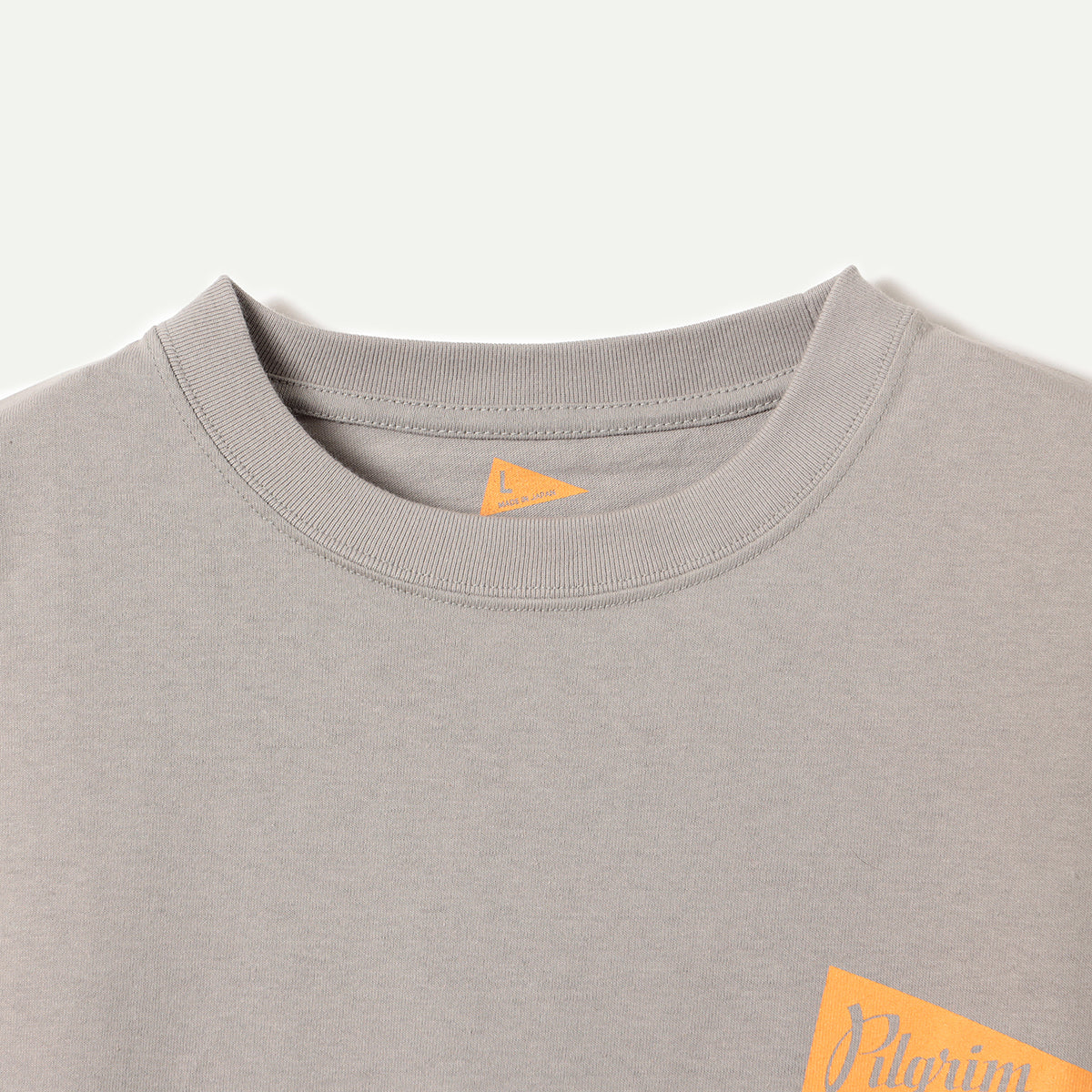 Grey Pennant Long Sleeve T-Shirt