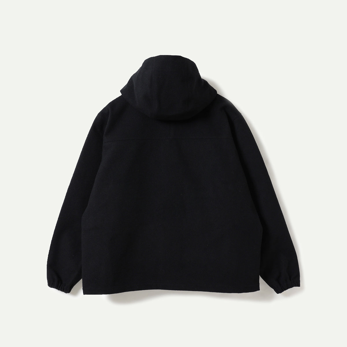 Black Armitage Wool 3L Hooded Jacket