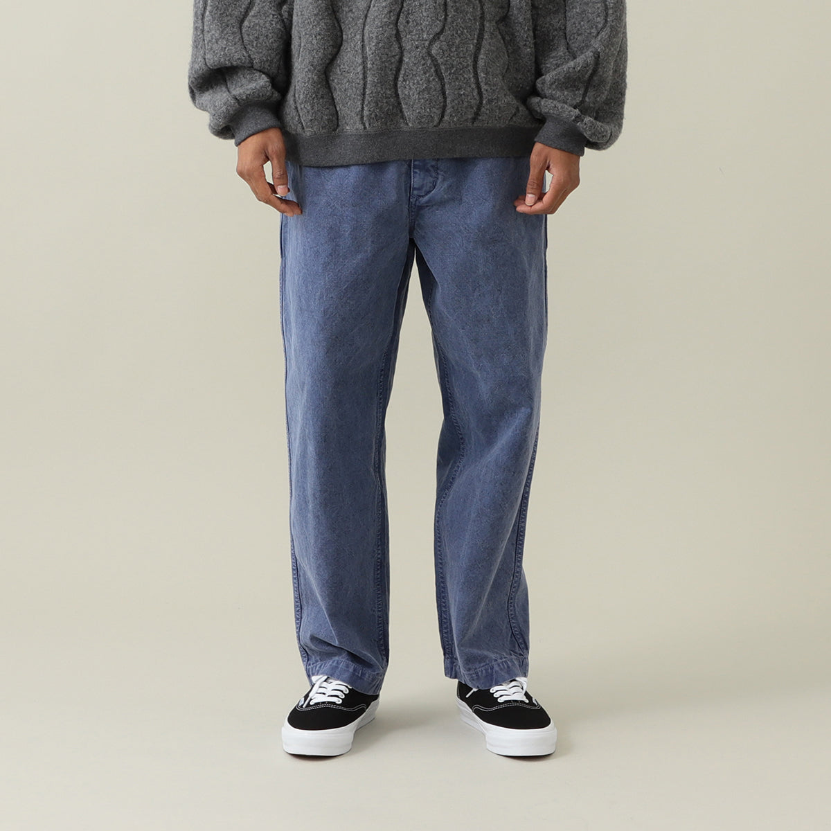 Navy Minimalist Salathe Trouser