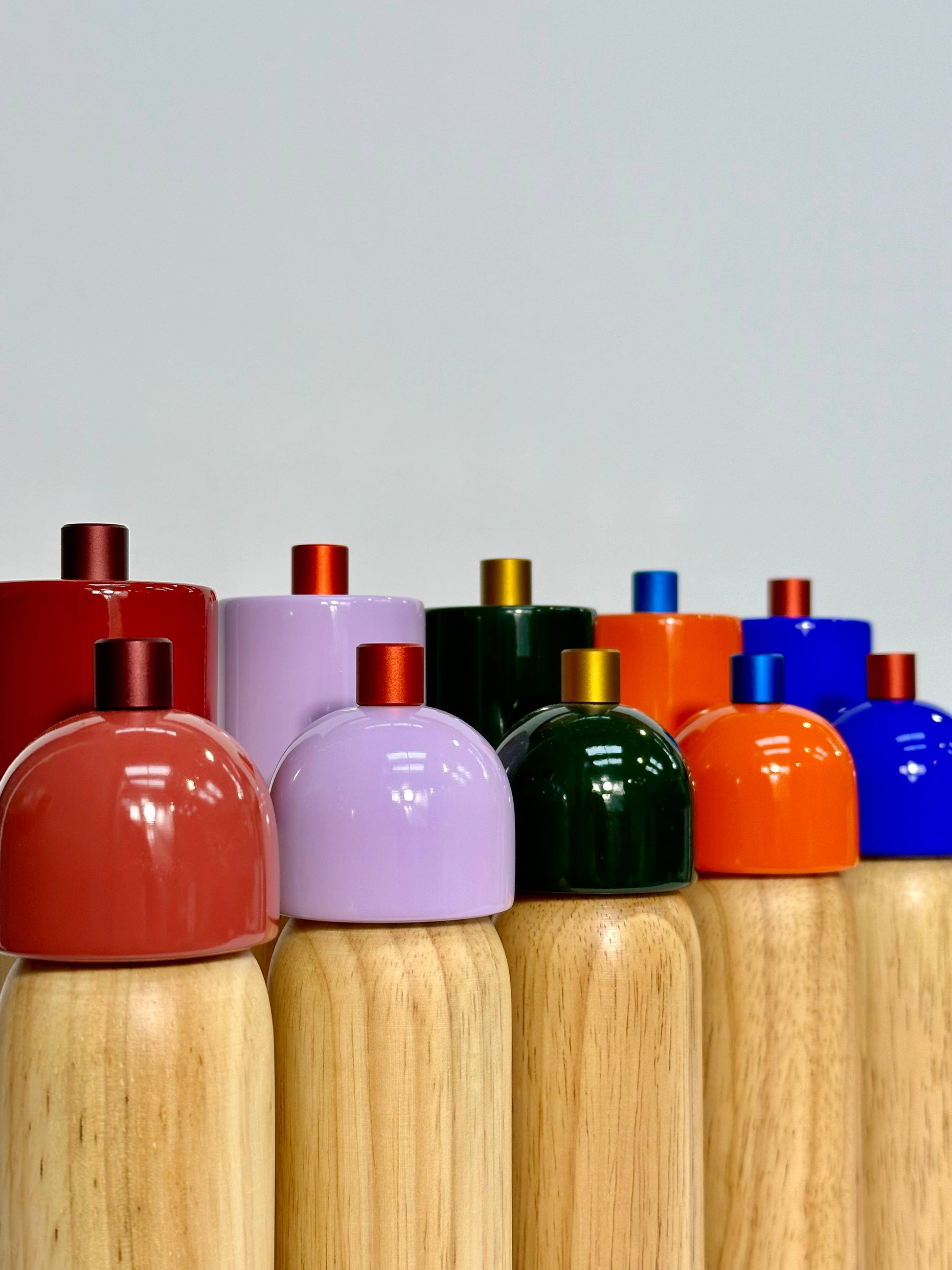 Navy & Red Salt & Pepper Grinder