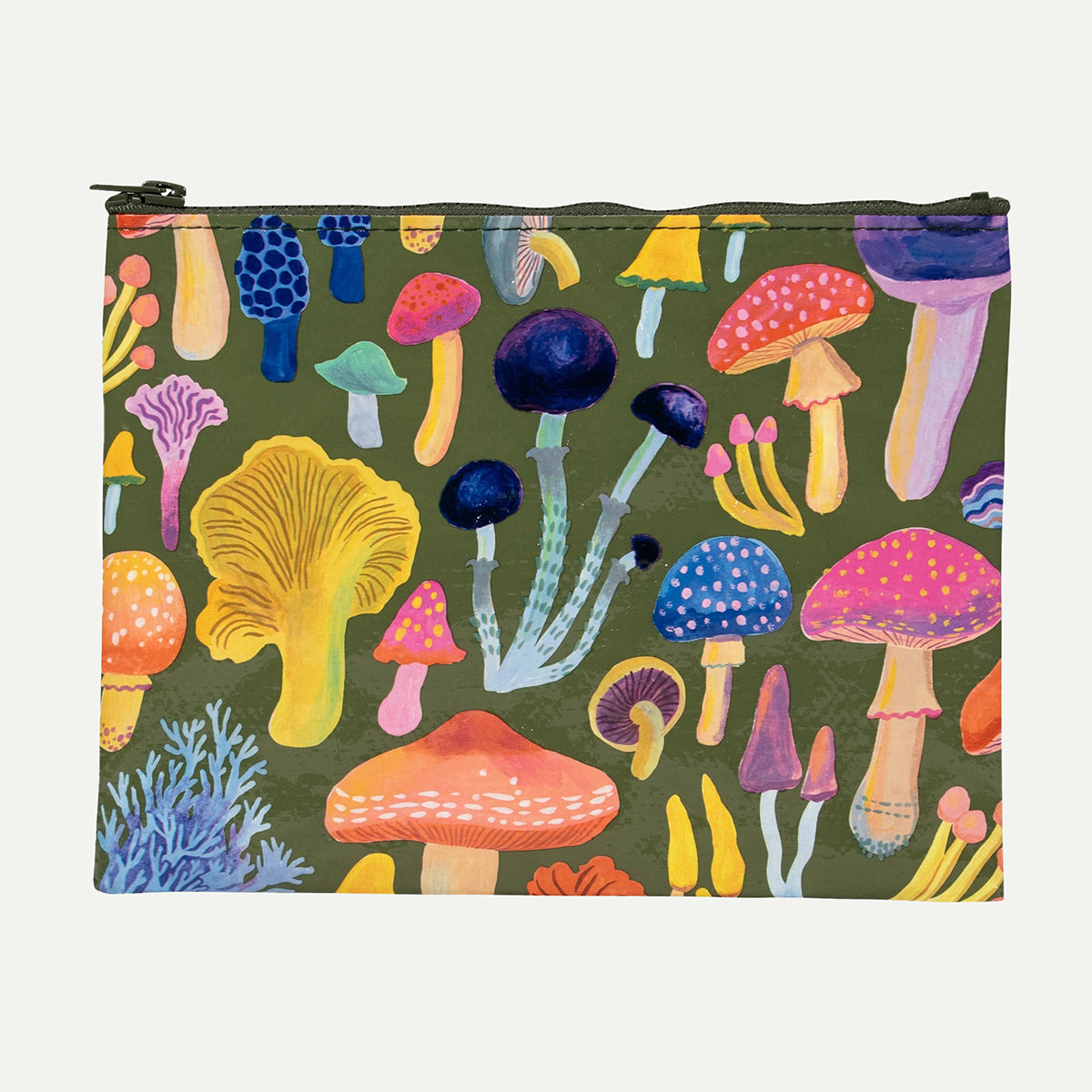 Mushrooms Zipper Pouch