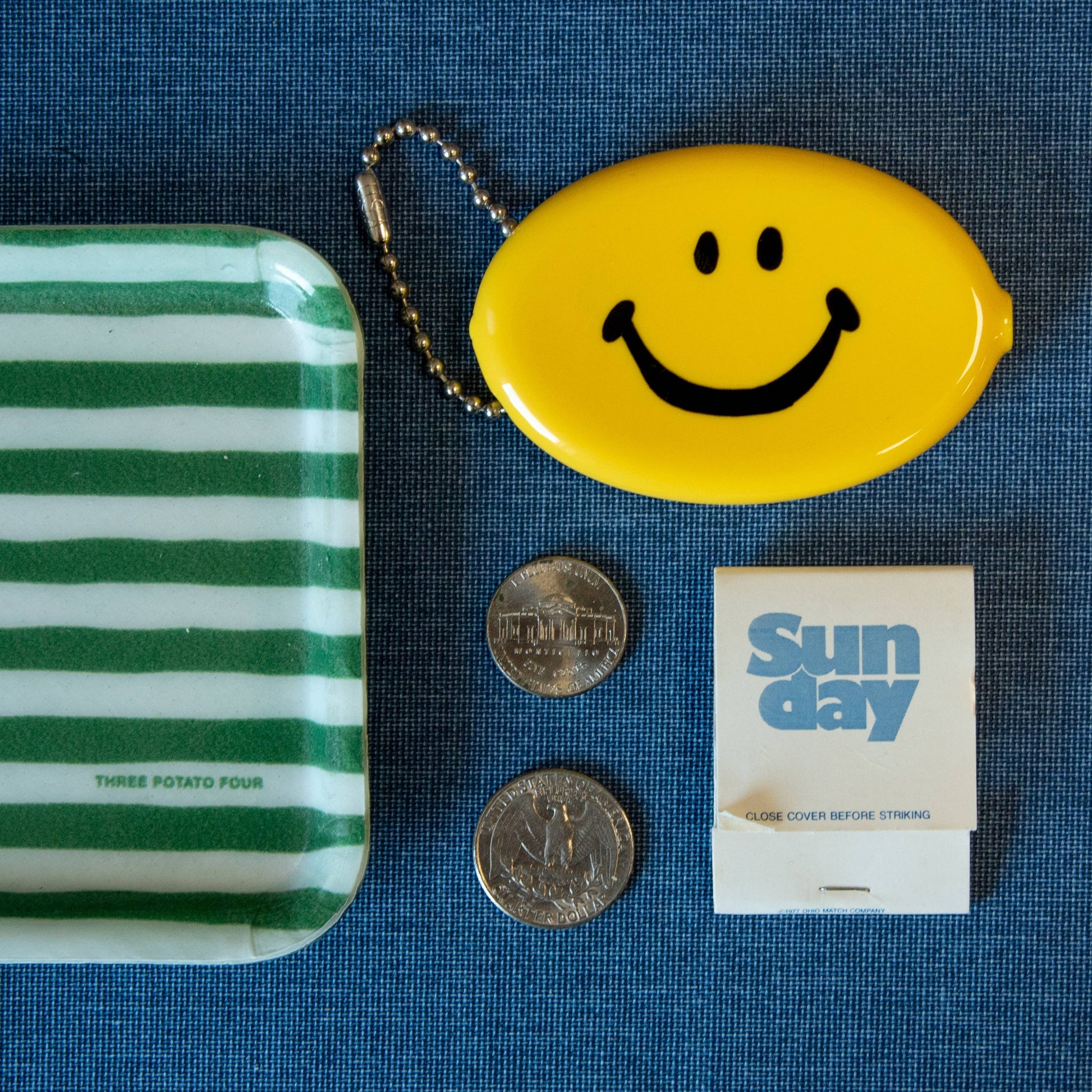 Happy Face Coin Pouch