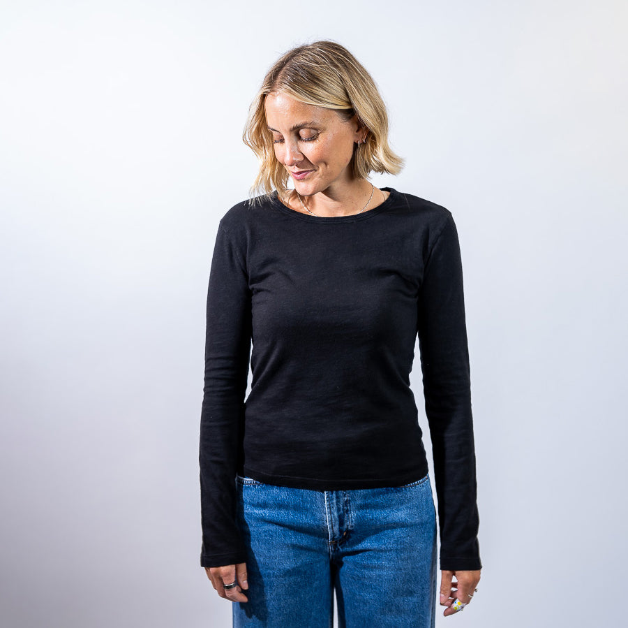 Black Lizzo Long Sleeve T-Shirt