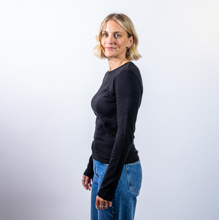 Black Lizzo Long Sleeve T-Shirt