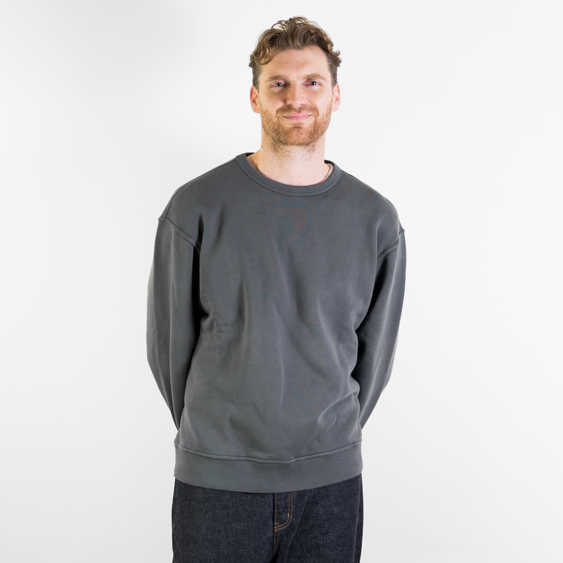 Mens Charcoal Jude Sweat
