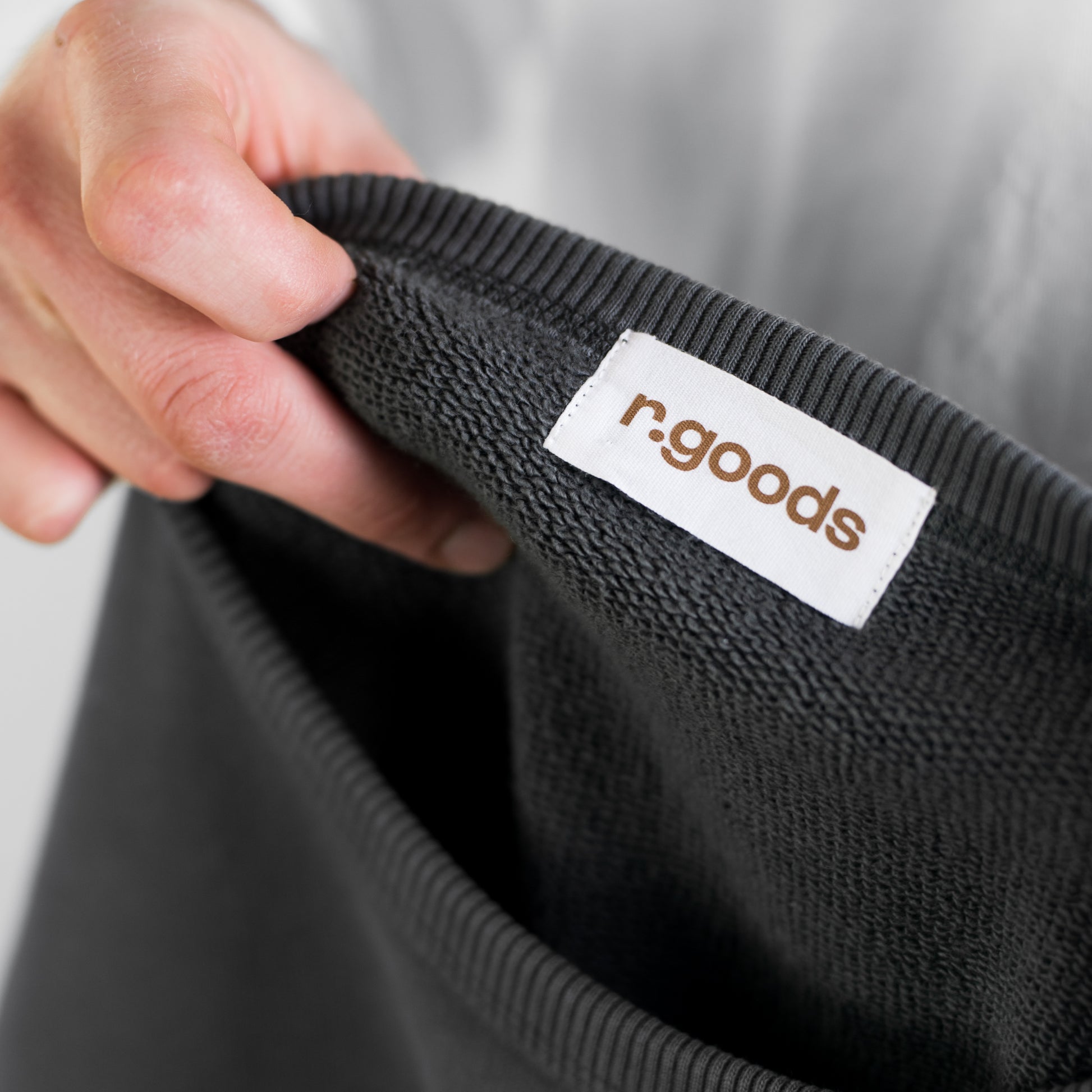 Mens Charcoal Jude Sweat