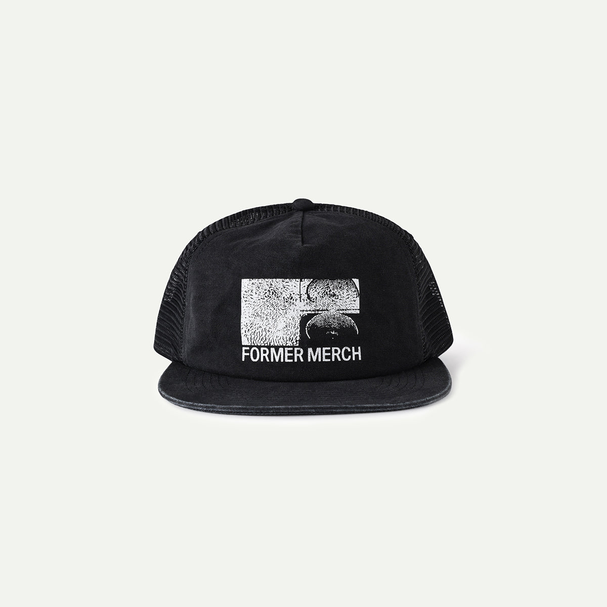 Black Synthesis Trucker Cap