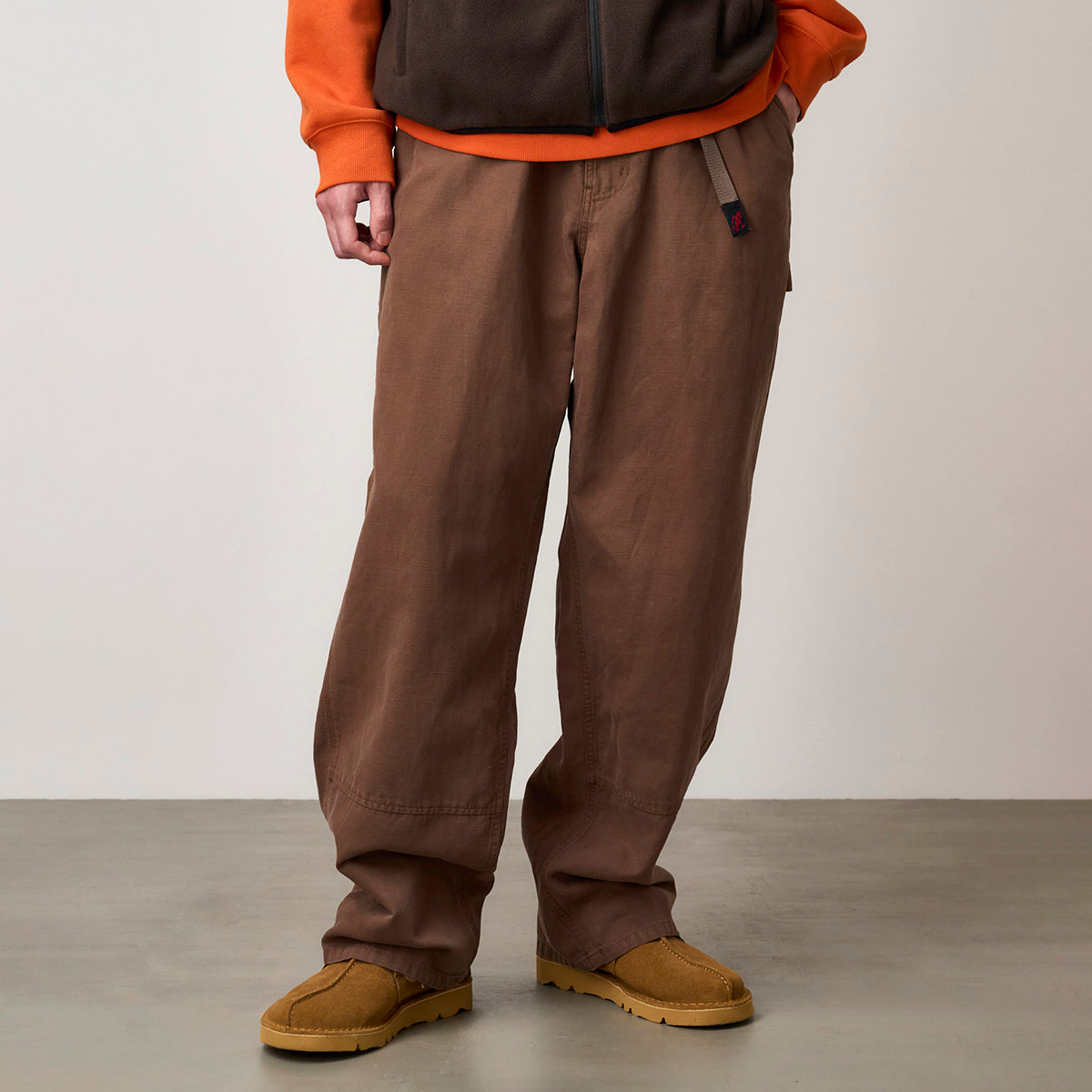 Chocolate Aged Canvas Work Pant