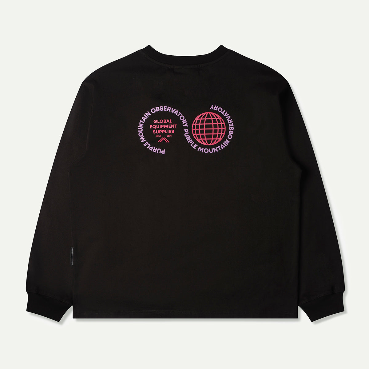Black Globe Long Sleeve T-Shirt