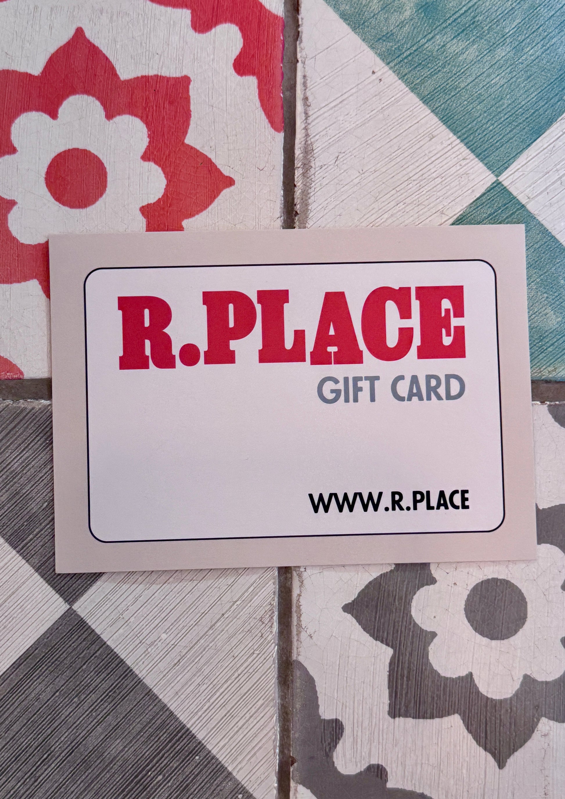 R.Place E-Gift Card | From £15 - £500