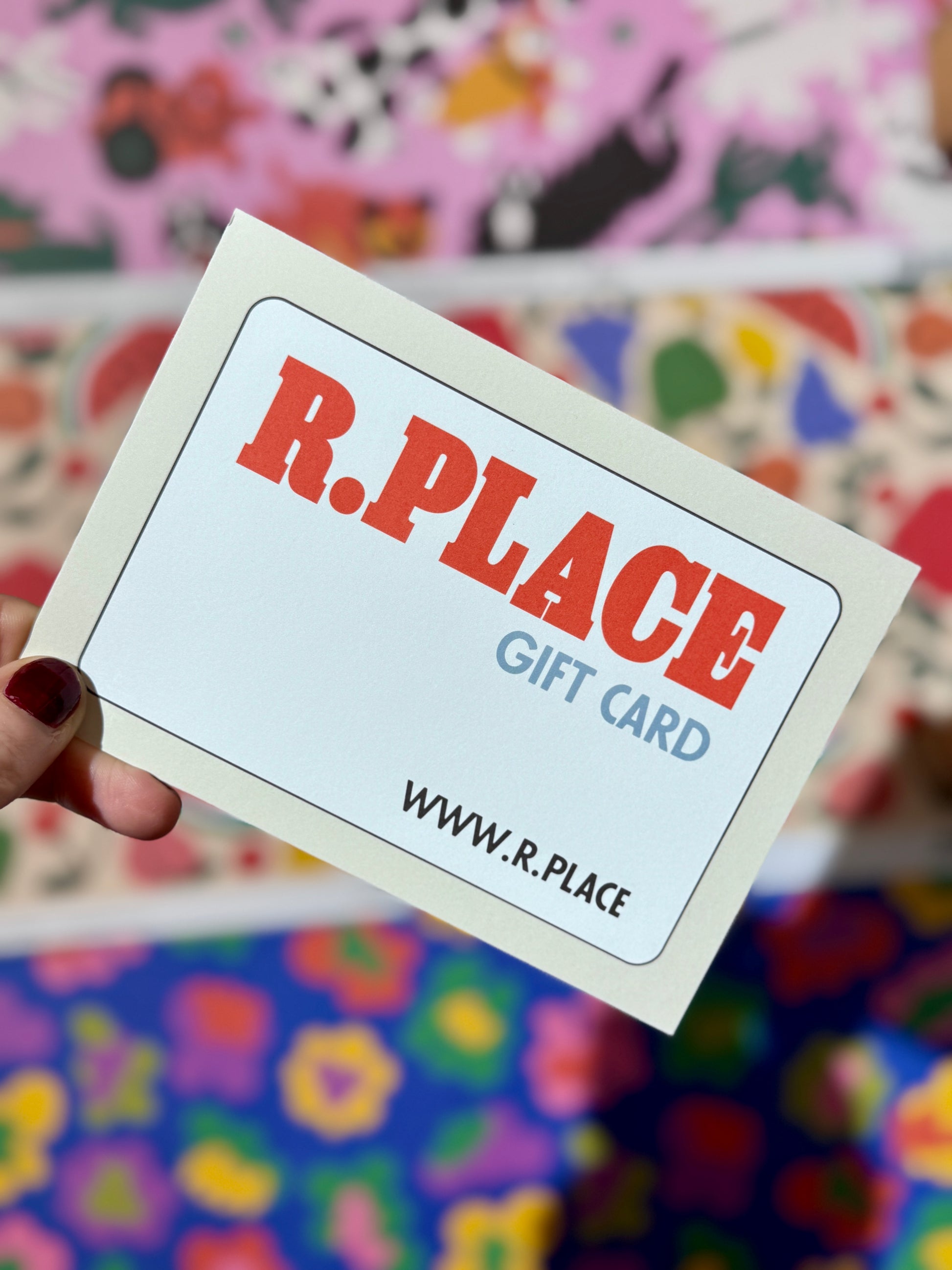 R.Place E-Gift Card | From £15 - £500