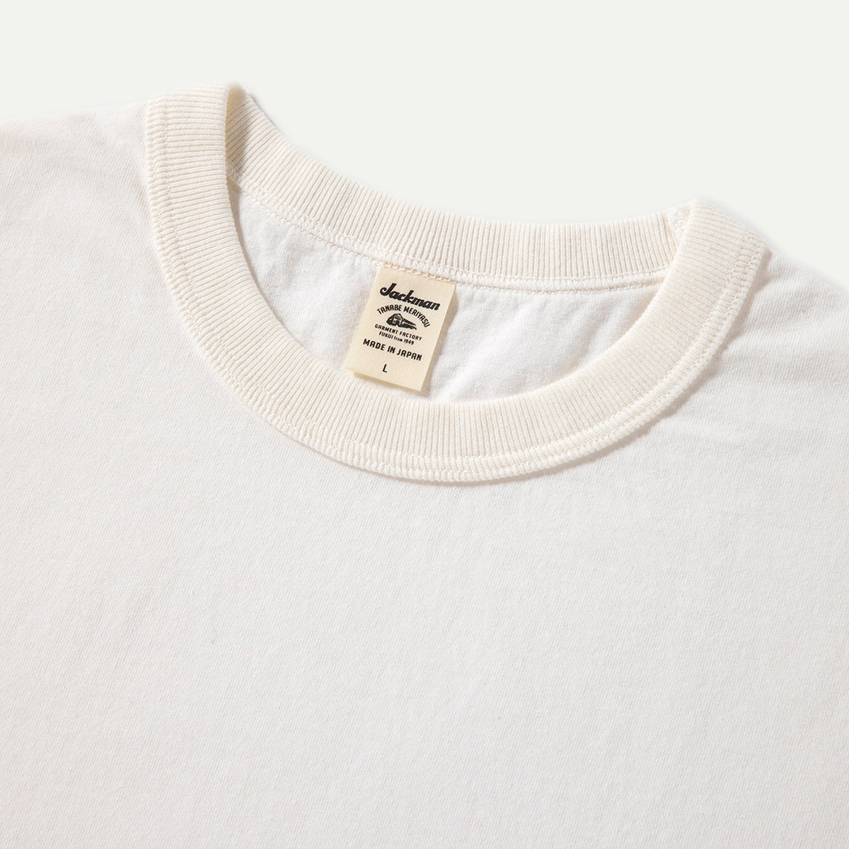White Lead Off Long Sleeve T-Shirt