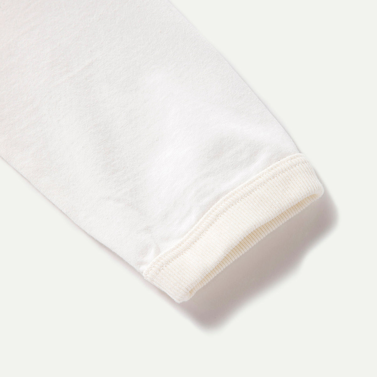 White Lead Off Long Sleeve T-Shirt