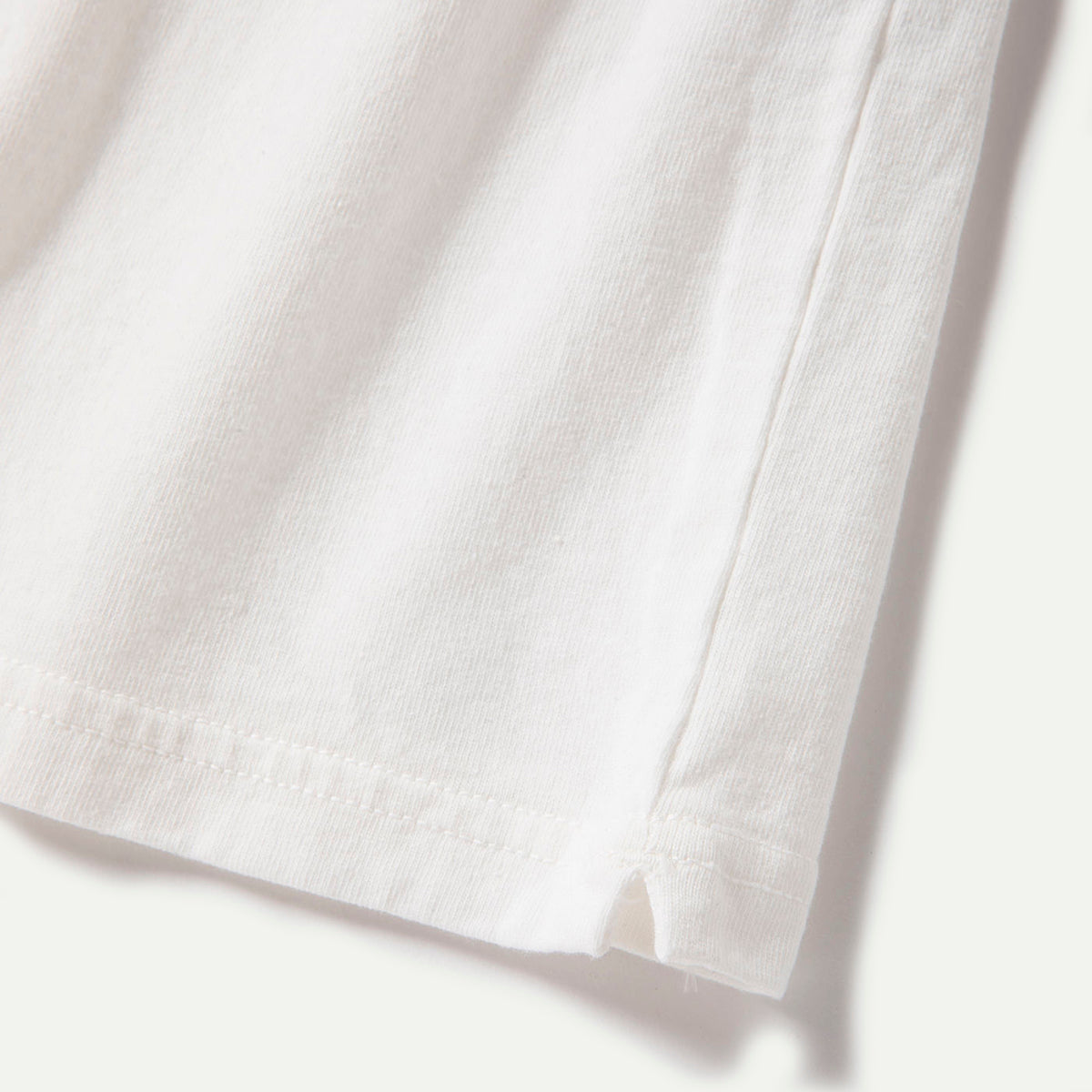 White Lead Off Long Sleeve T-Shirt