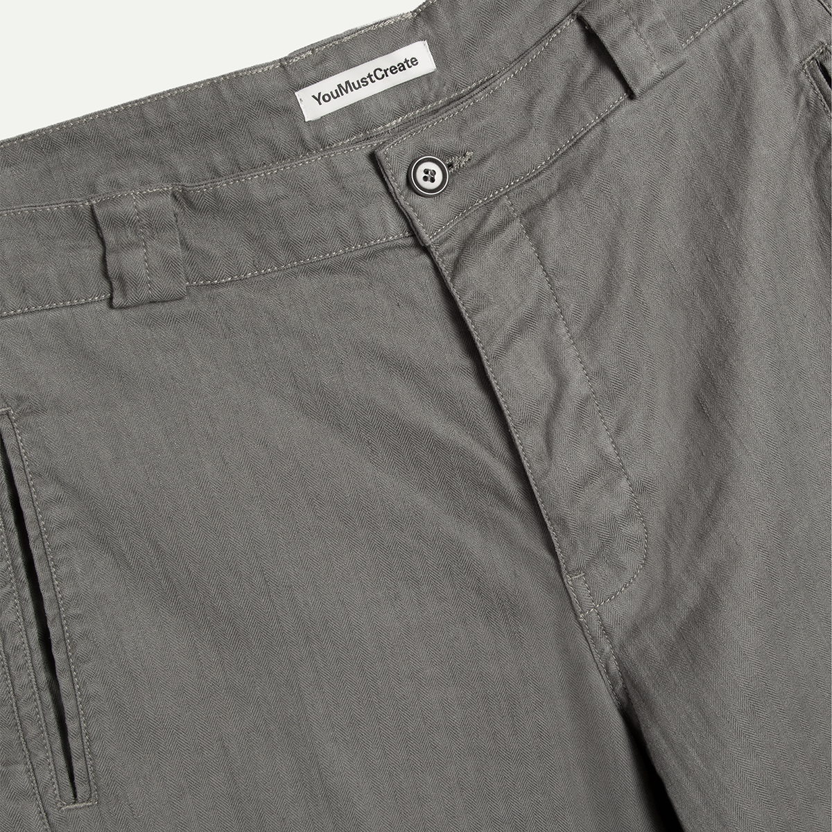 Grey Babe Ruth Trouser