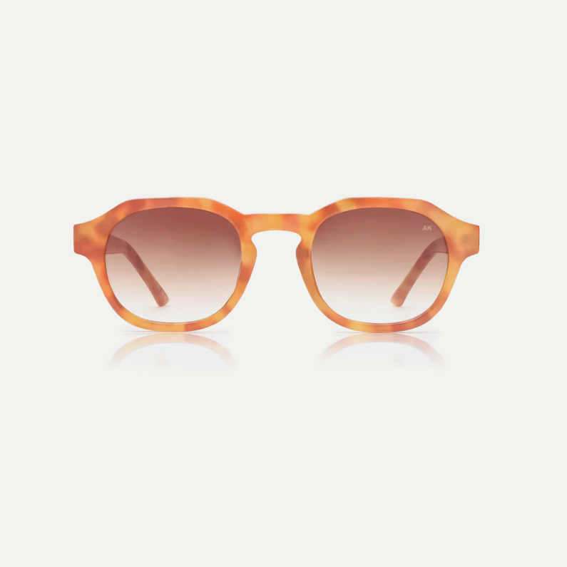 Burnt Amber Zan Sunglasses