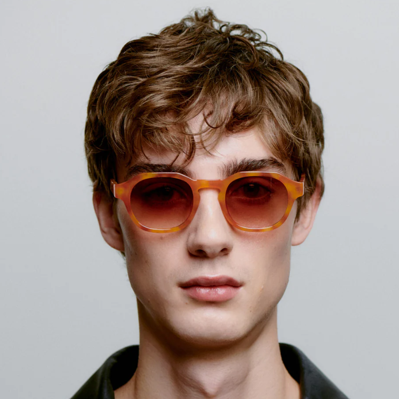 Burnt Amber Zan Sunglasses