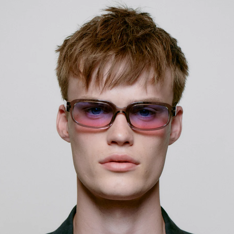 Grey Transparent Will Sunglasses