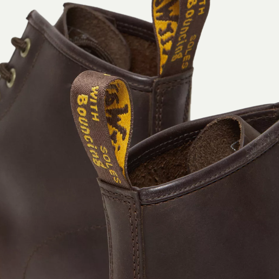 101 Crazy Horse Leather Ankle Boots