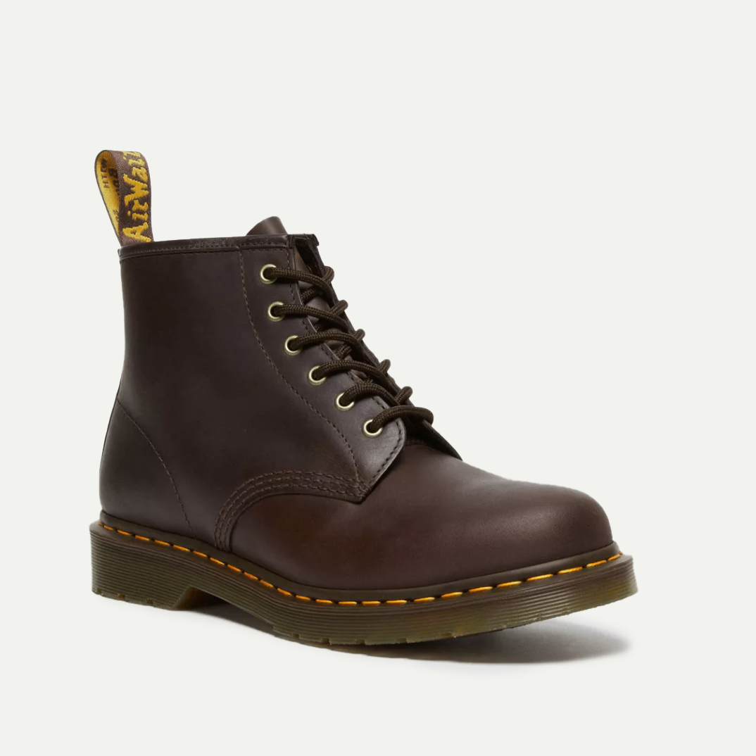 101 Crazy Horse Leather Ankle Boots