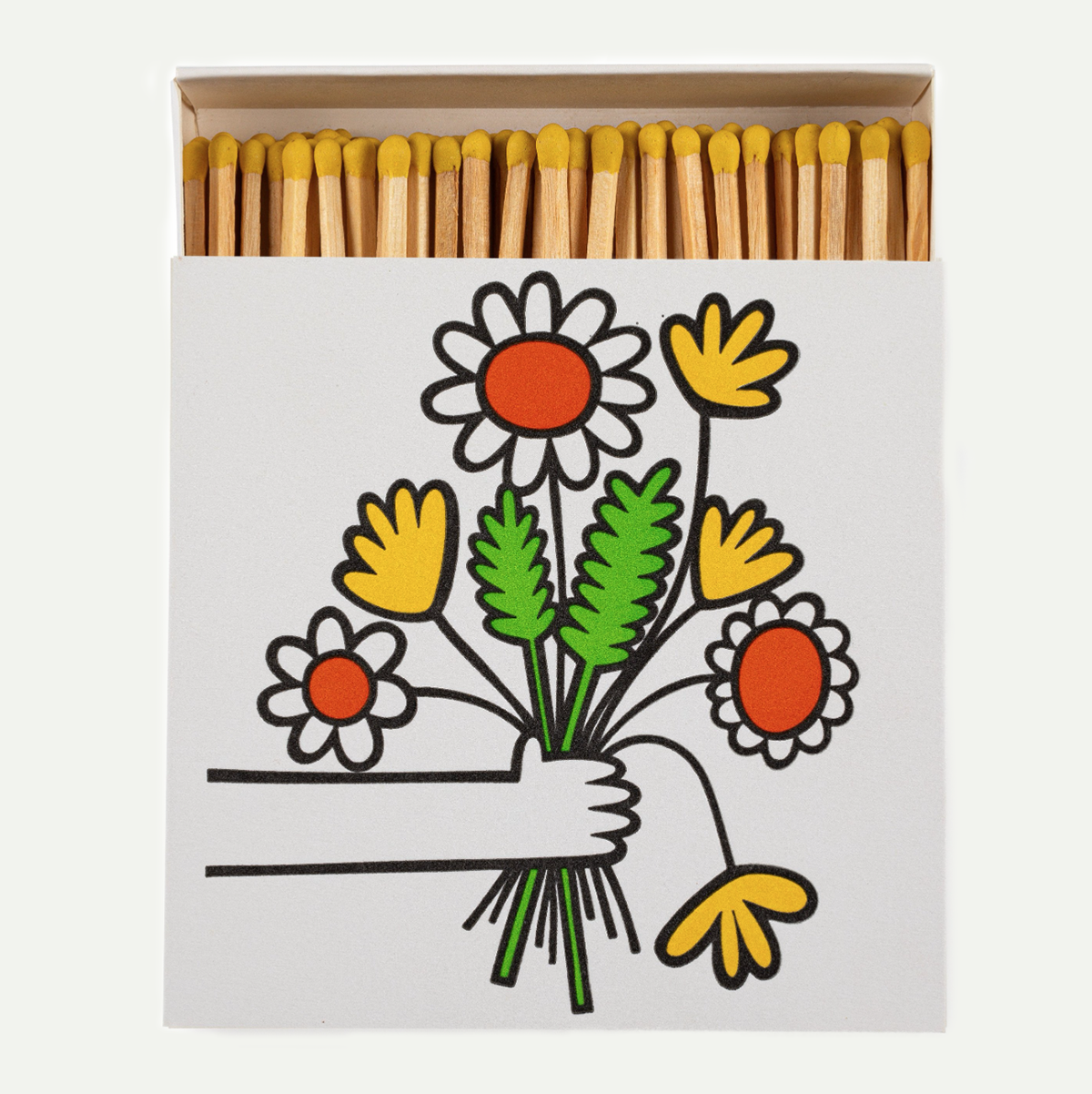 Bunch of Flowers Safety Matches