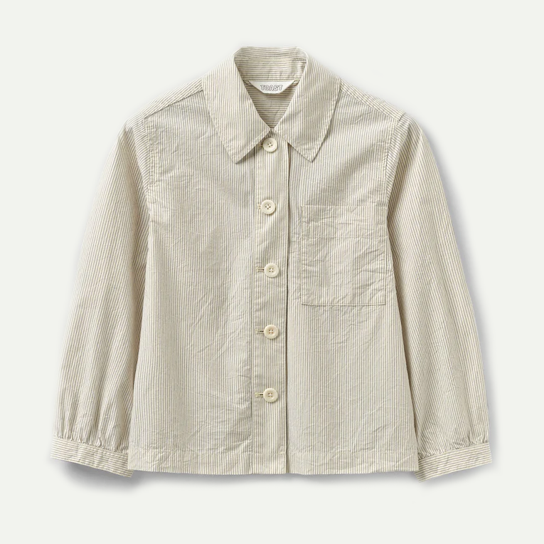 Sunwashed Blue Baya Striped Shirt