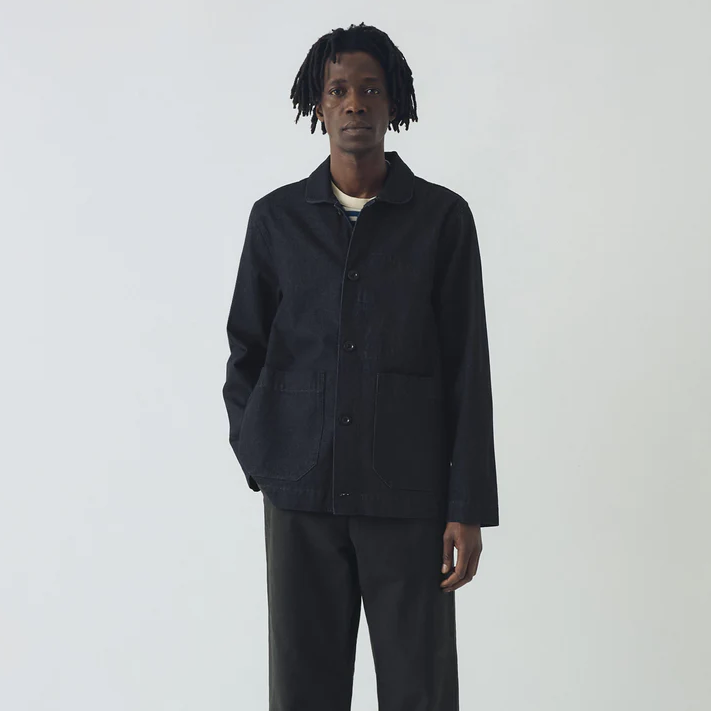 Indigo Denim Chore Jacket