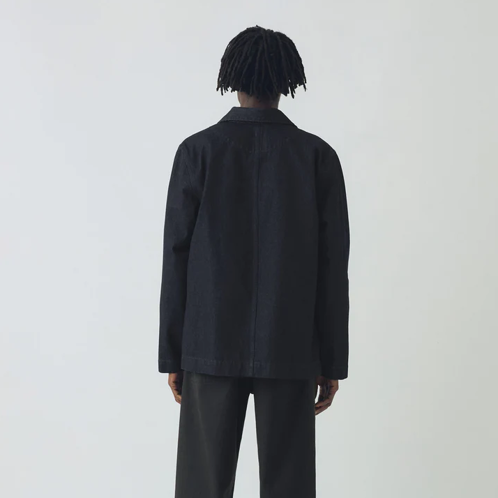 Indigo Denim Chore Jacket