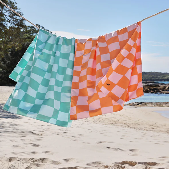 Check Mate Beach Towel