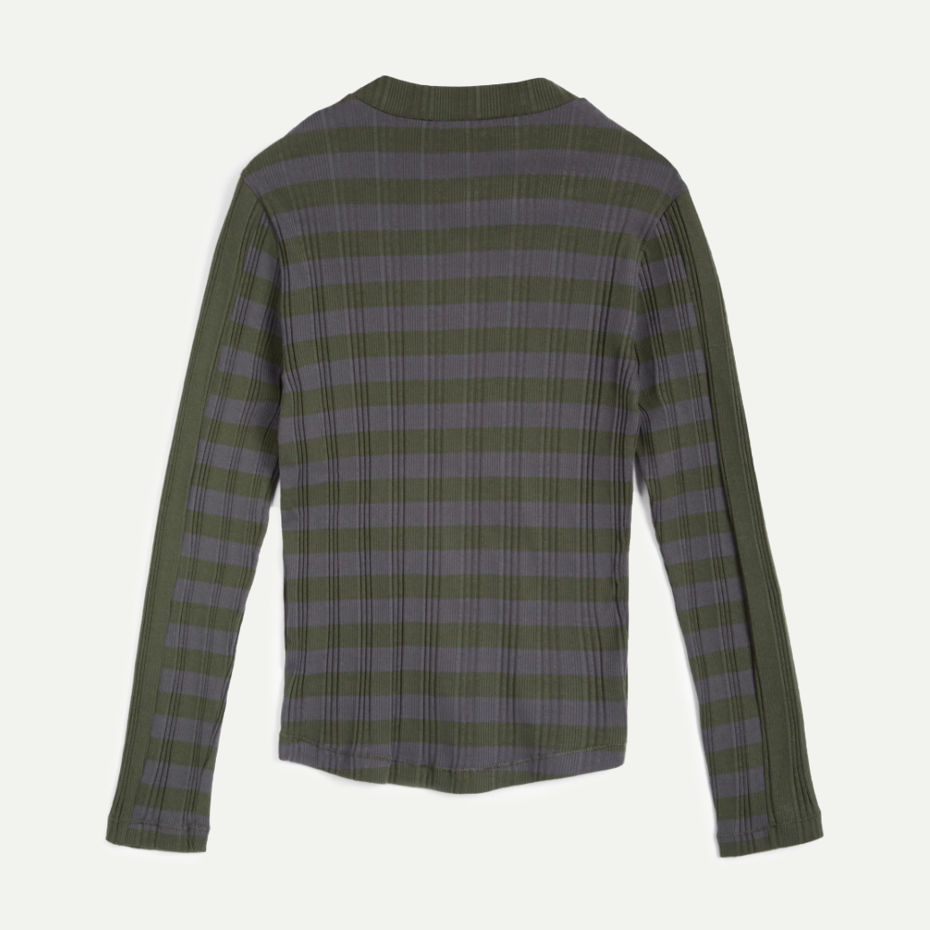 Black/Grey High Rains Top