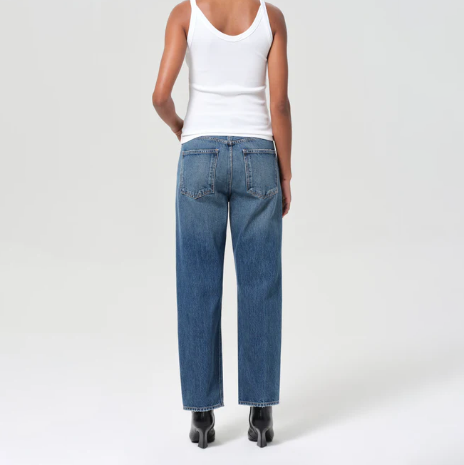 Bounty 90s Mid Rise Crop Jean