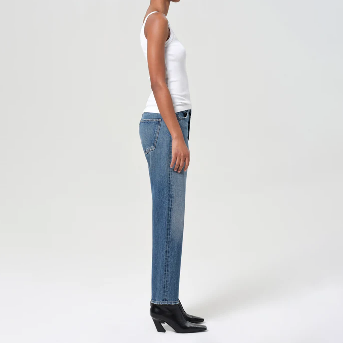 Bounty 90s Mid Rise Crop Jean