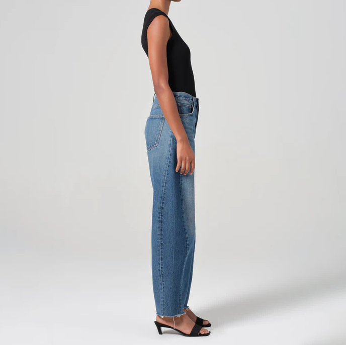 Split Luna Pieced Jean