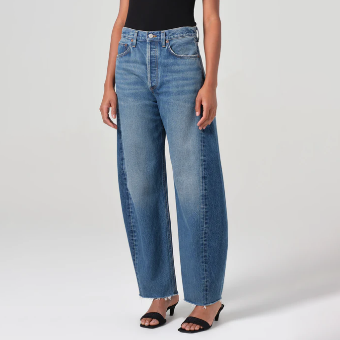 Split Luna Pieced Jean