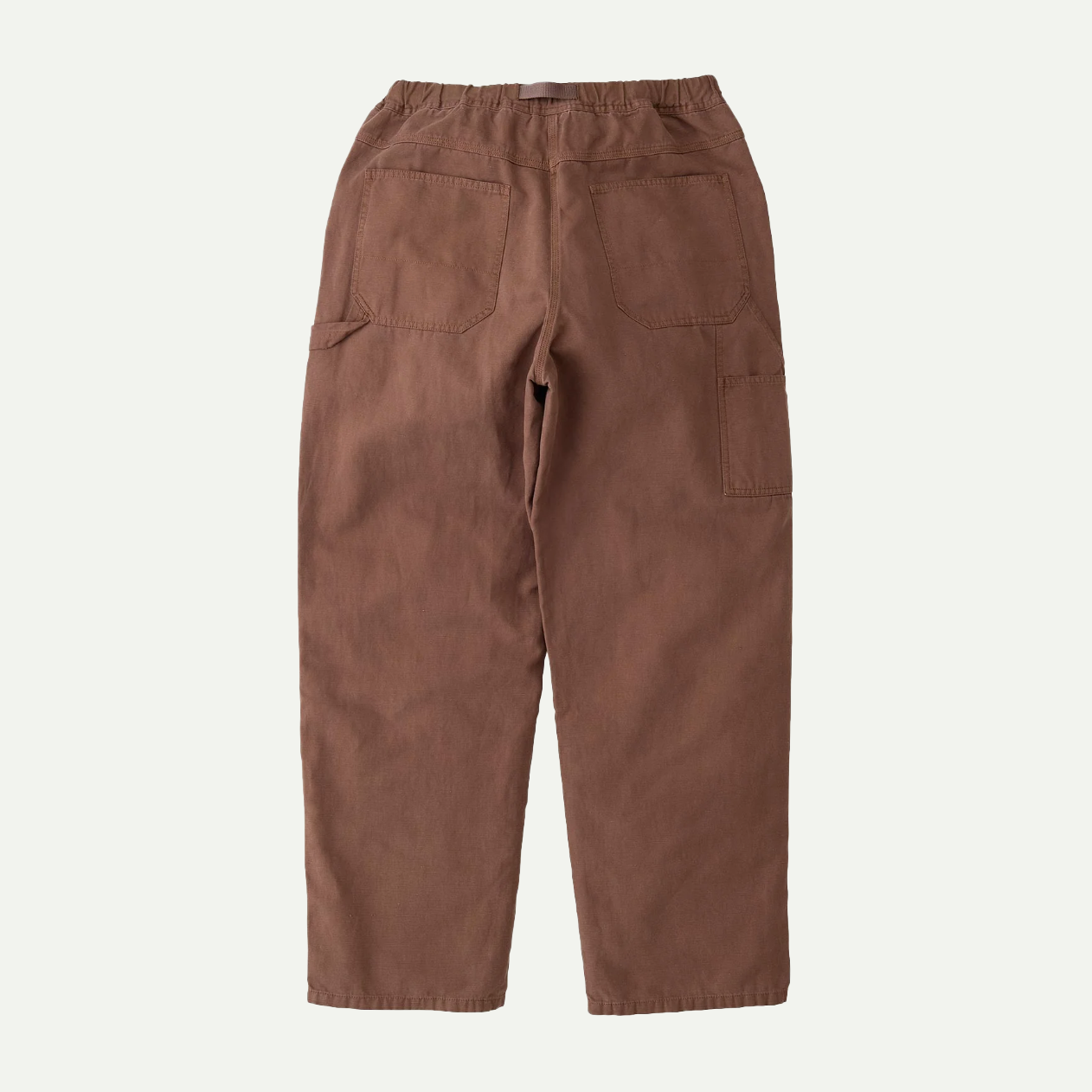 Chocolate Aged Canvas Work Pant