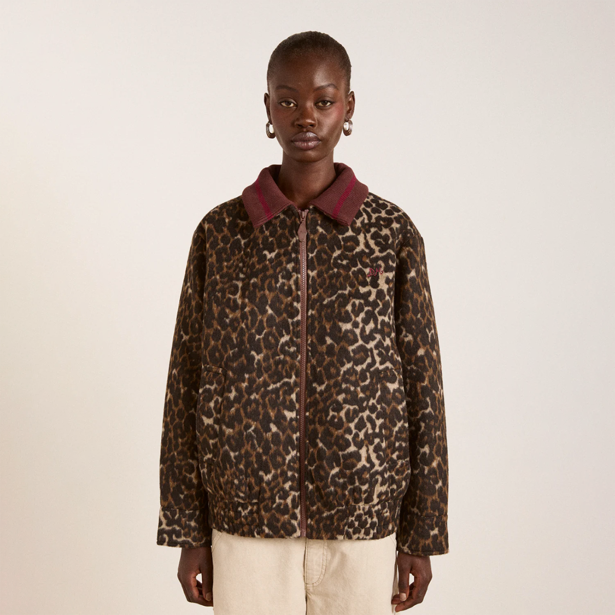 Leopard US EXCL Pixie Wool Bomber