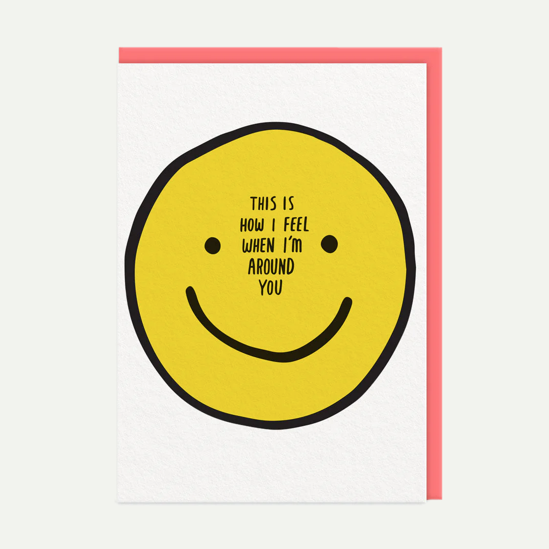 This Is How I Feel Valentine's Day Card