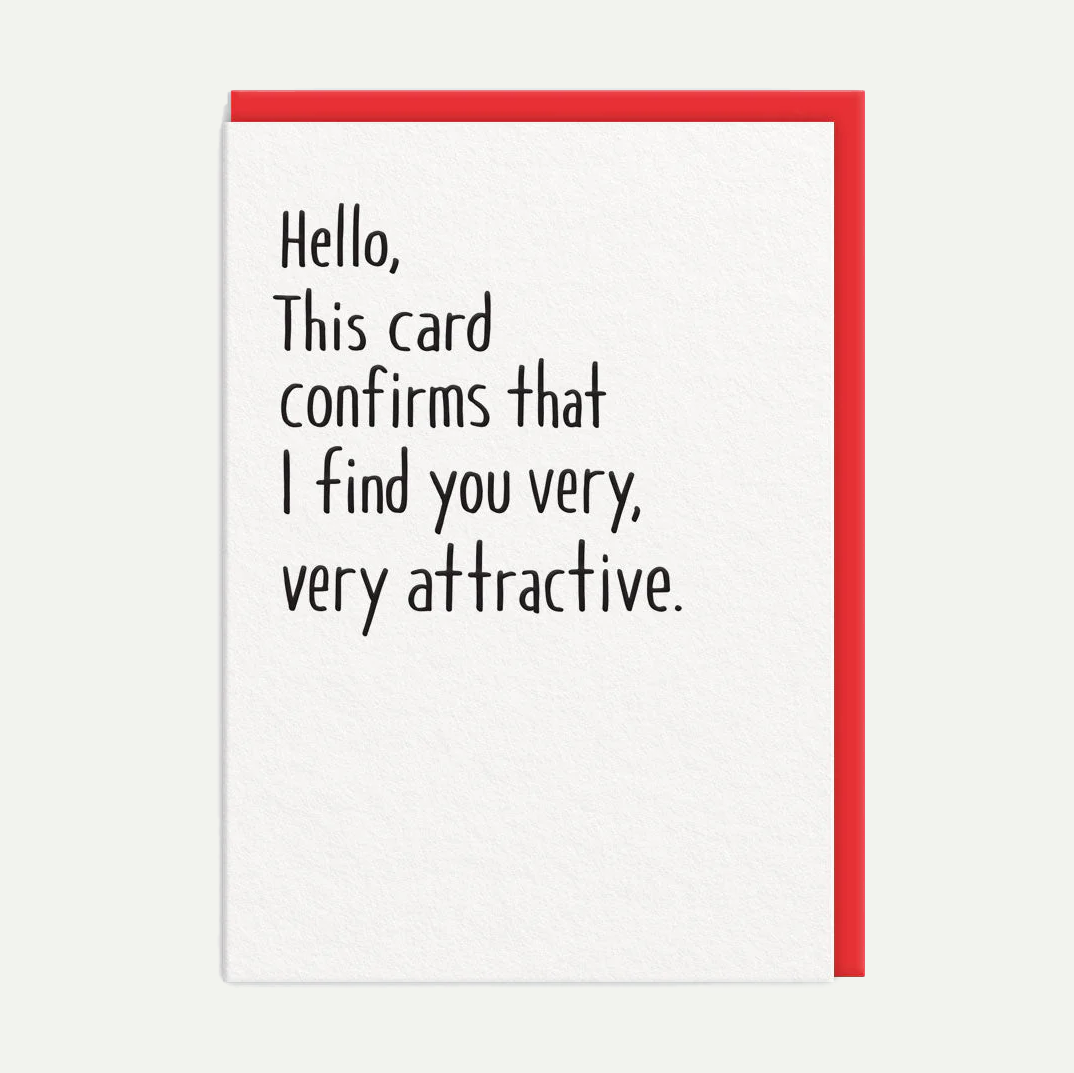 This Card Confirms Valentine's Day Card