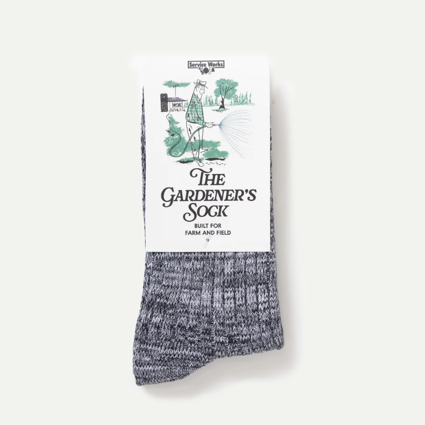 Black The Gardener's Sock