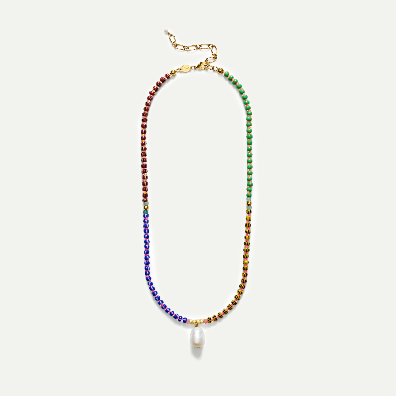 Striped Horizon Magic Moments Necklace