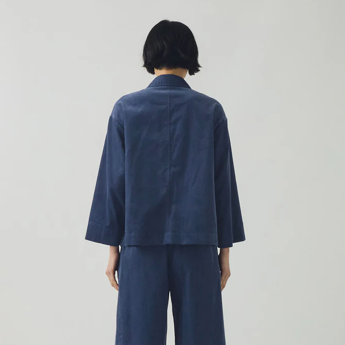 Denim Blue Cord Shirt