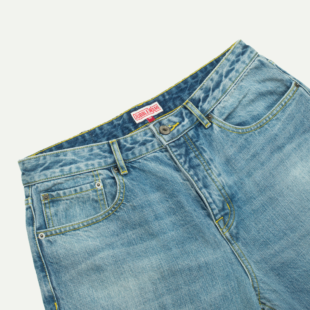 Stone Wash Selvedge Work Denim