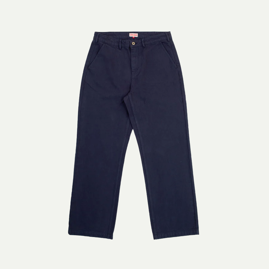 Navy Patch Pocket Pant
