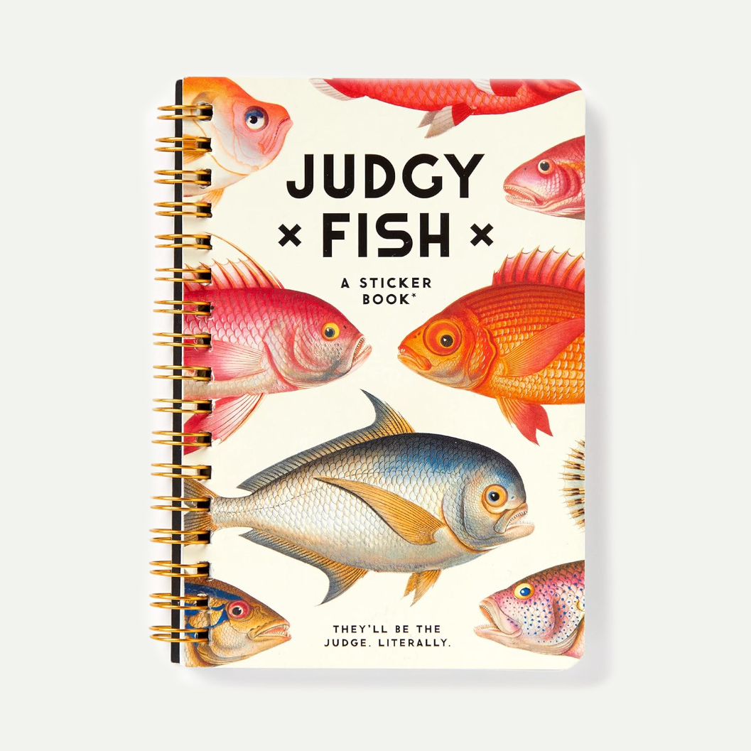Judgy Fish Sticker Book